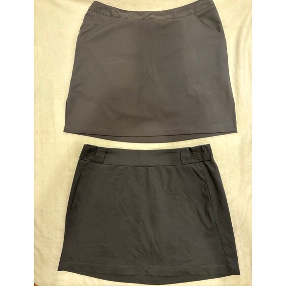 Skorts large set of 2 black large & size 14 coral bay St. John’s Bay - Picture 1 of 10